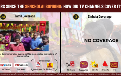 17 years since the Sencholai Bombing: How did TV channels cover it?