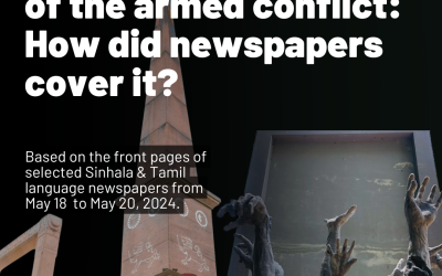 15 years since the end of the armed conflict: How did newspapers cover it?