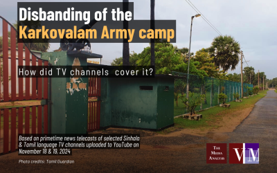 Disbanding of the Karkovalam Army camp
