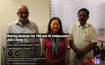 Meeting between the TNA and US Ambassador Julie Chung