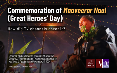 Commemoration of Maaveerar Naal (Great Heroes’ Day)
