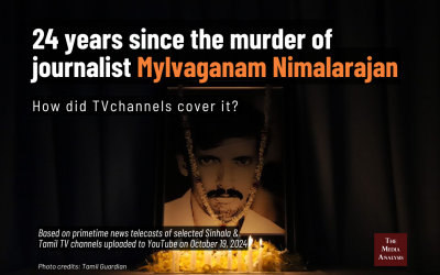 24 years since the murder of journalist Mylvaganam Nimalarajan