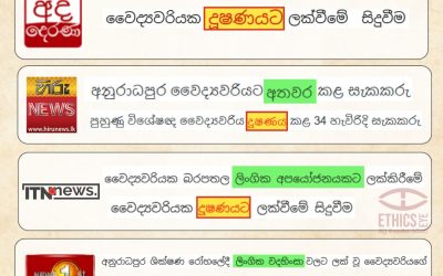 අනුරාධපුර රෝහල් පරිශ්‍රය තුළ වෛද්‍යවරියකට සිදු වූ ලිංගික අපරාධය