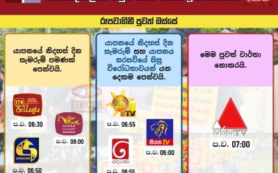 යාපනයේ පැවති නිදහස් සැමරුම් සහ යාපනය විශ්වවිද්‍යාලයේ සිසුන් විසින් පැවැත් වූ විරෝධතාව