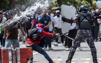 Nepali protests through the Sri Lankan lens