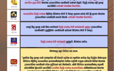 විදුලි මිල යළි වැඩි වෙයිද?2026 අප්‍රේල් 29 දින රූපවාහිනී රාත්‍රී ප්‍රධාන සිංහල පුවත් විකාශයන් ඔස්සේ.(2026 අප්‍රේල් 29 දින YouTube වෙත එක්කර තිබූ තෝරාගත් රූපවාහිනී රාත්‍රී ප්‍රධාන සිංහල පුවත් විකාශන ඇසුරිනි.)