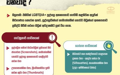 ලිපිය කියවීමට පෙර අපේ අවධානය බොහෝ විට යොමු වන්නේ දෘශ්ය රුපවලටය.