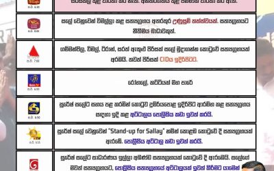 සුරේෂ් සලේ පිළිබඳ සරත් ෆොන්සේකාගේ ප්රකාශය
