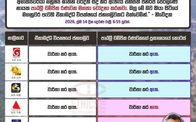 දිට්වා ගැන පාඨලී චම්පිකගෙන් හෙළිදරව්වක්?