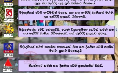 මිද්දෙණියේ වෙඩි තැබීම