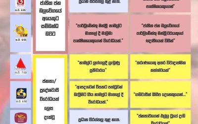 මාතල ලග්ගලදී පා.ම නාමල් රාජපක්ෂ ආපදාවෙන් විපතට පත්වූවන් බැලීමට යාමේදී ඇතිවූ සිදුවීම