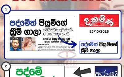 ඔබ තෝරාගන්නා වාර්තාකරණය?
