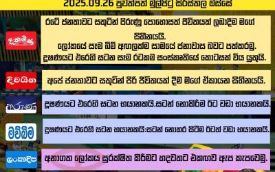 ජනපති එක්සත් ජාතීන්ගේ මහා මණ්ඩලය සැසිය අමතයි