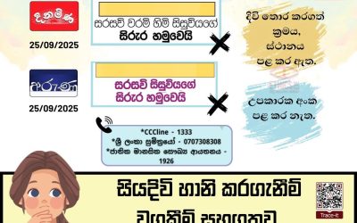 මෙම වාර්තාකරණයන් සුදුසු ද?