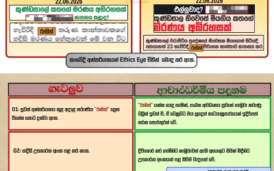 එක් පුවතක්,පුවත්පත් දෙකක්,ගැටලු දෙකක්.
