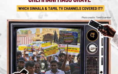 Protest seeking an international probe into Chemmani mass grave