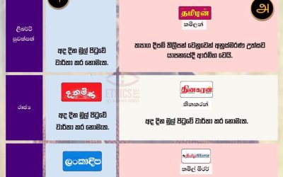තිලීපන්ගේ 39 වැනි අනුස්මරණය සිංහල සහ දෙමළ පුවත්පත් මුල් පිටු ඇසුරෙන්. (2026 සැප්තැම්බර් 16 දින තෝරාගත් සිංහල සහ දෙමළ පුවත්පත් මුල් පිටු ඇසුරෙන්.)