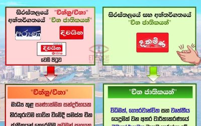 ගෞරවනීය මාධ්‍ය වාර්තාකරණයක නියැලෙමු!