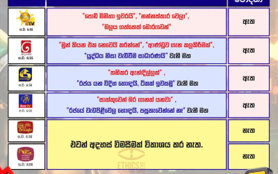 ඉන්ධන මිල වැඩිවීම:රූපවාහිනී නාලිකා අදහස් දැක්වූවන්ගේ මත ඉදිරිපත් කළ ආකාරය.